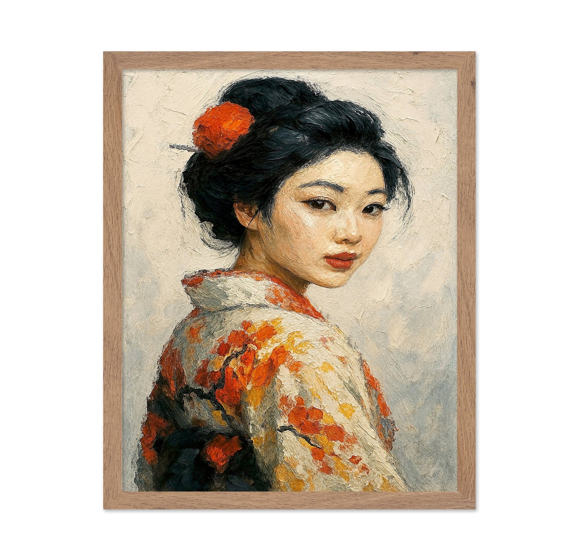 Elegant Kimono Portrait