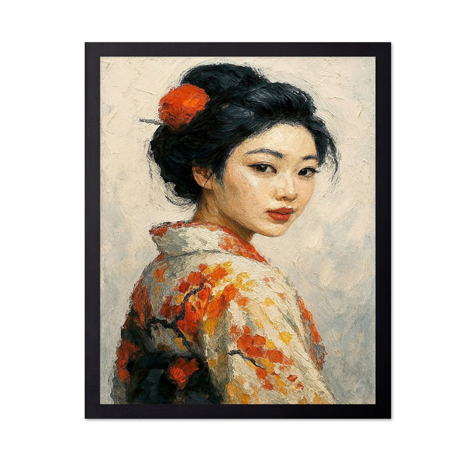 Elegant Kimono Portrait