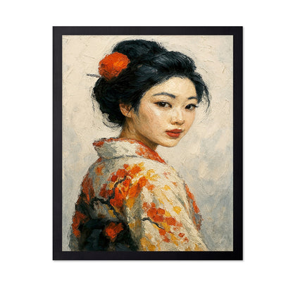 Elegant Kimono Portrait
