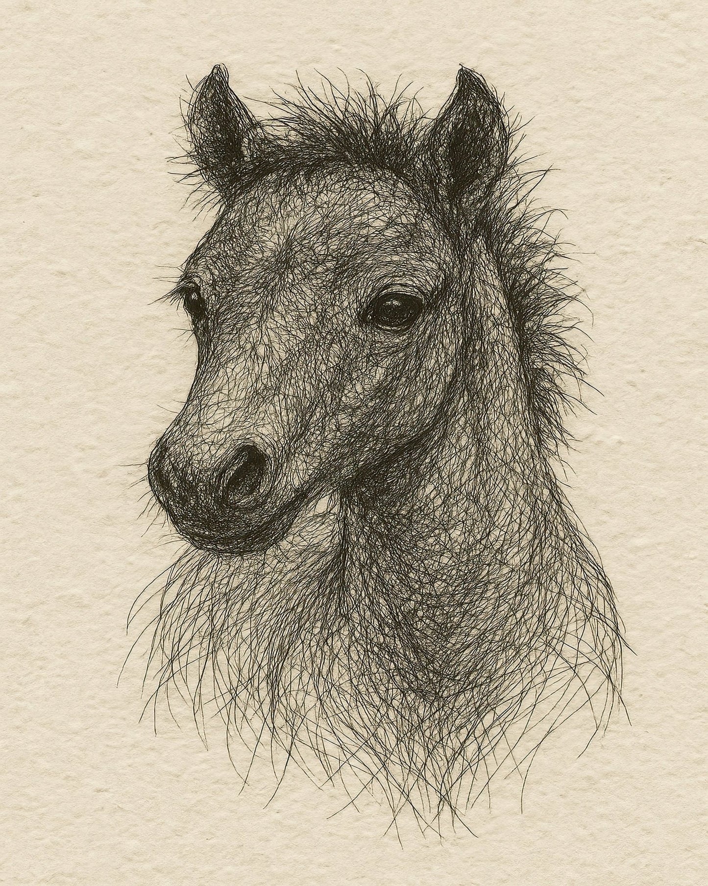 Sketch Horse Head