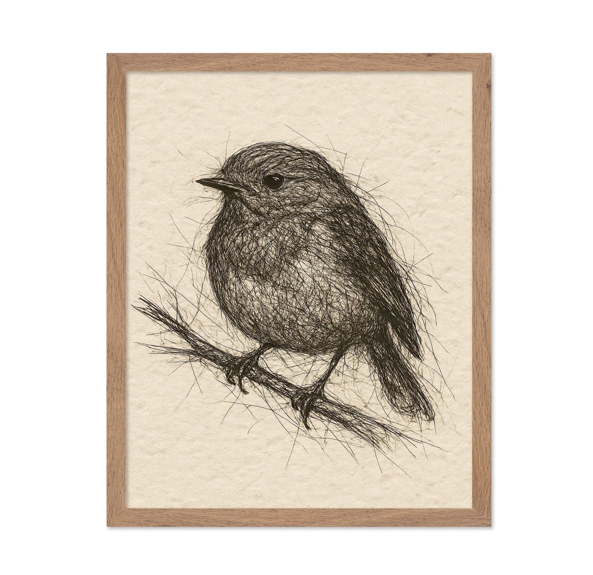 Sketch Bird Branch