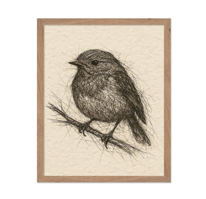 Sketch Bird Branch
