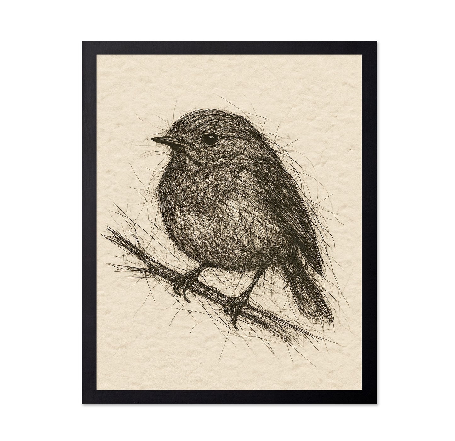 Sketch Bird Branch