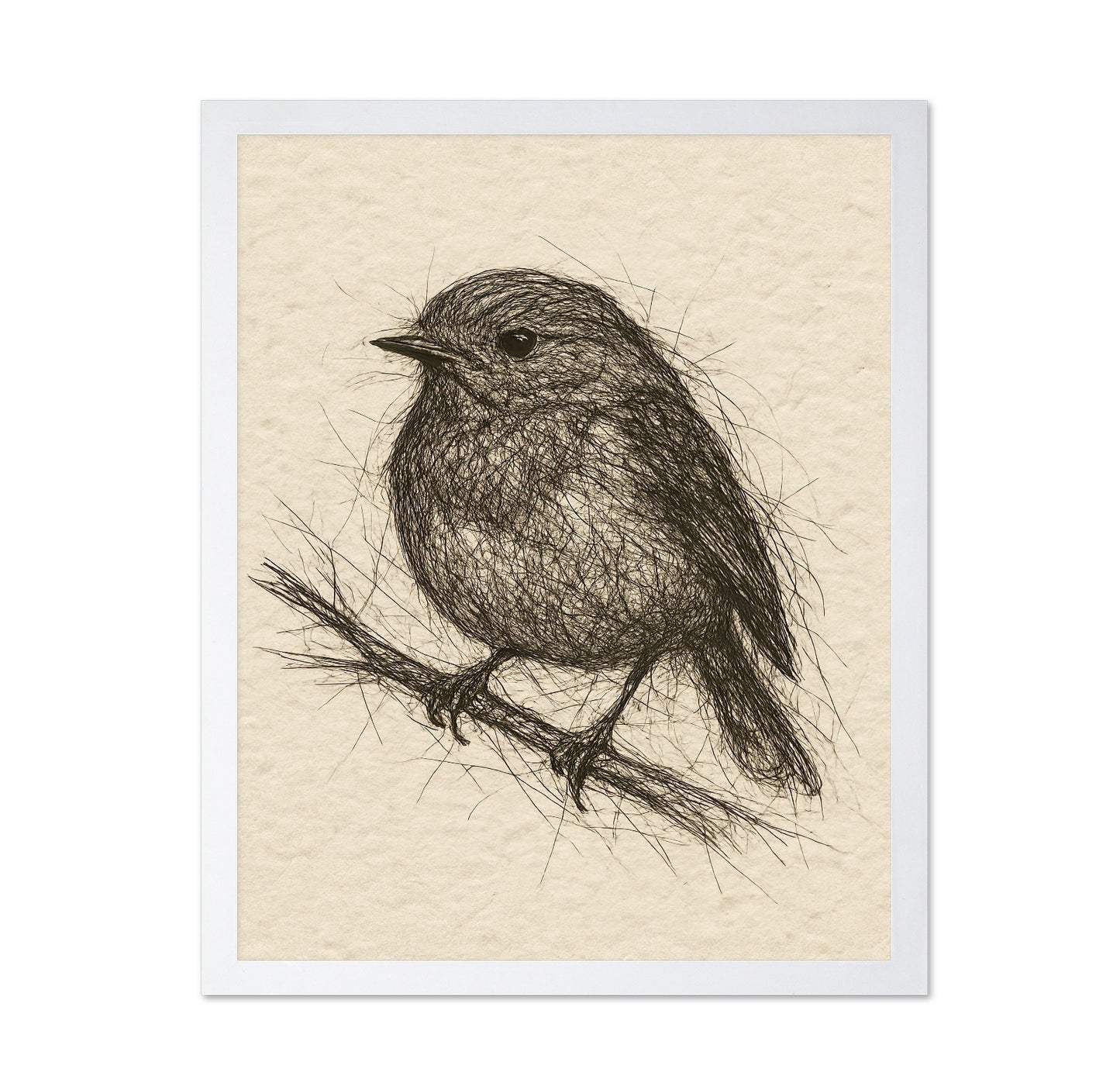 Sketch Bird Branch
