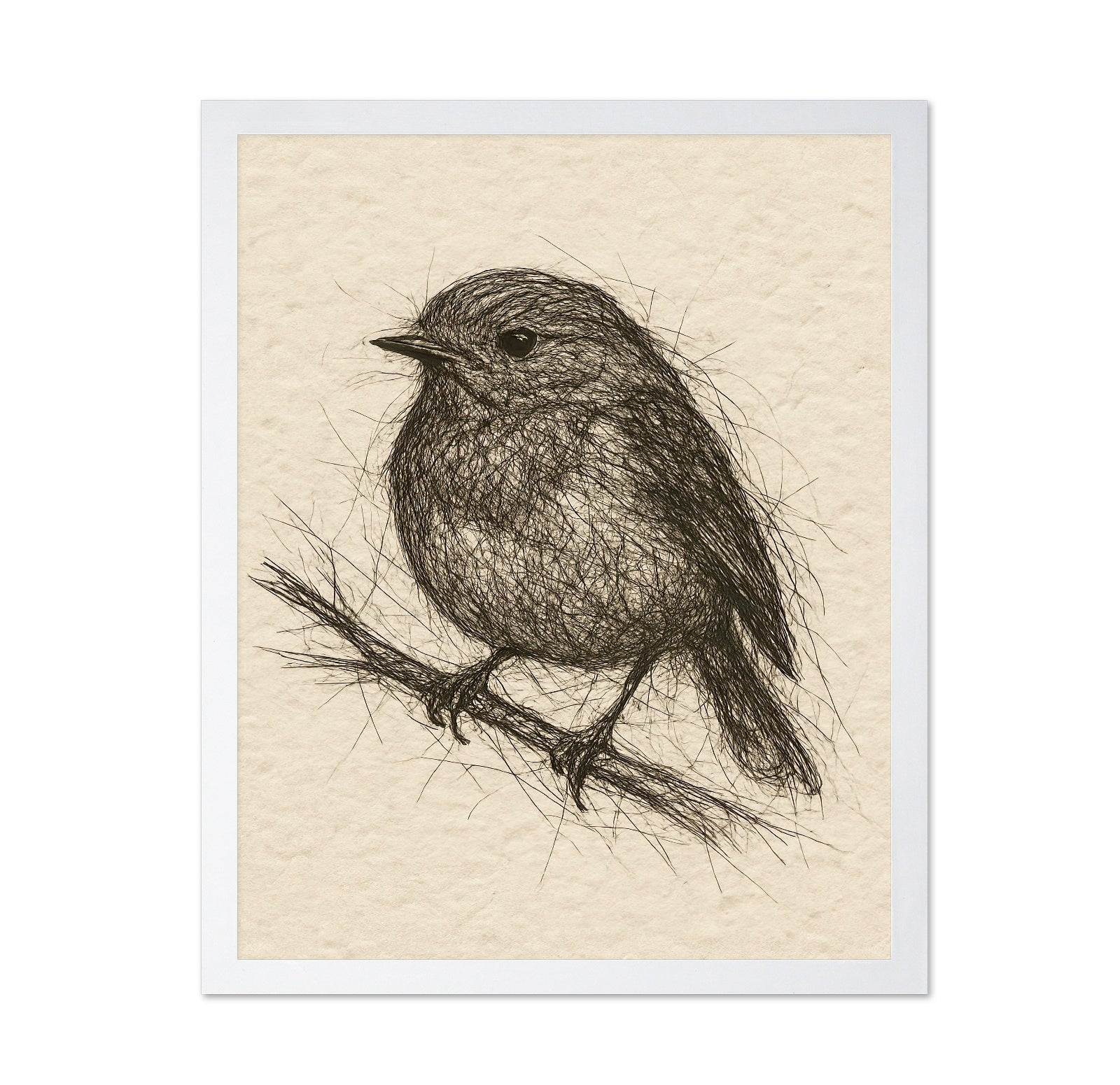 Sketch Bird Branch