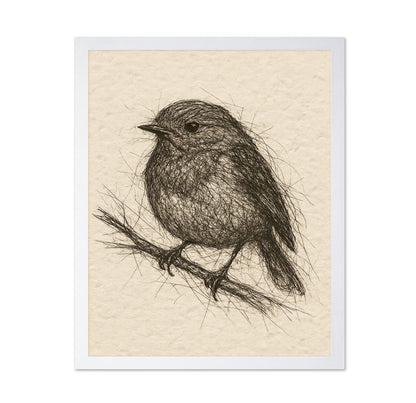 Sketch Bird Branch