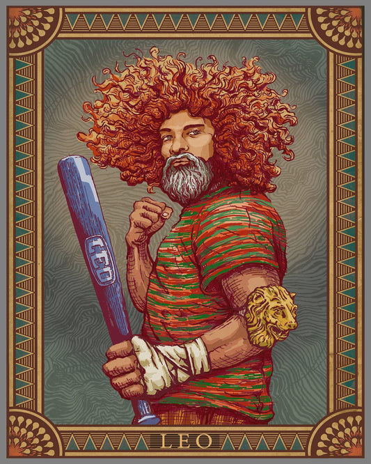 Leo Baseball Man