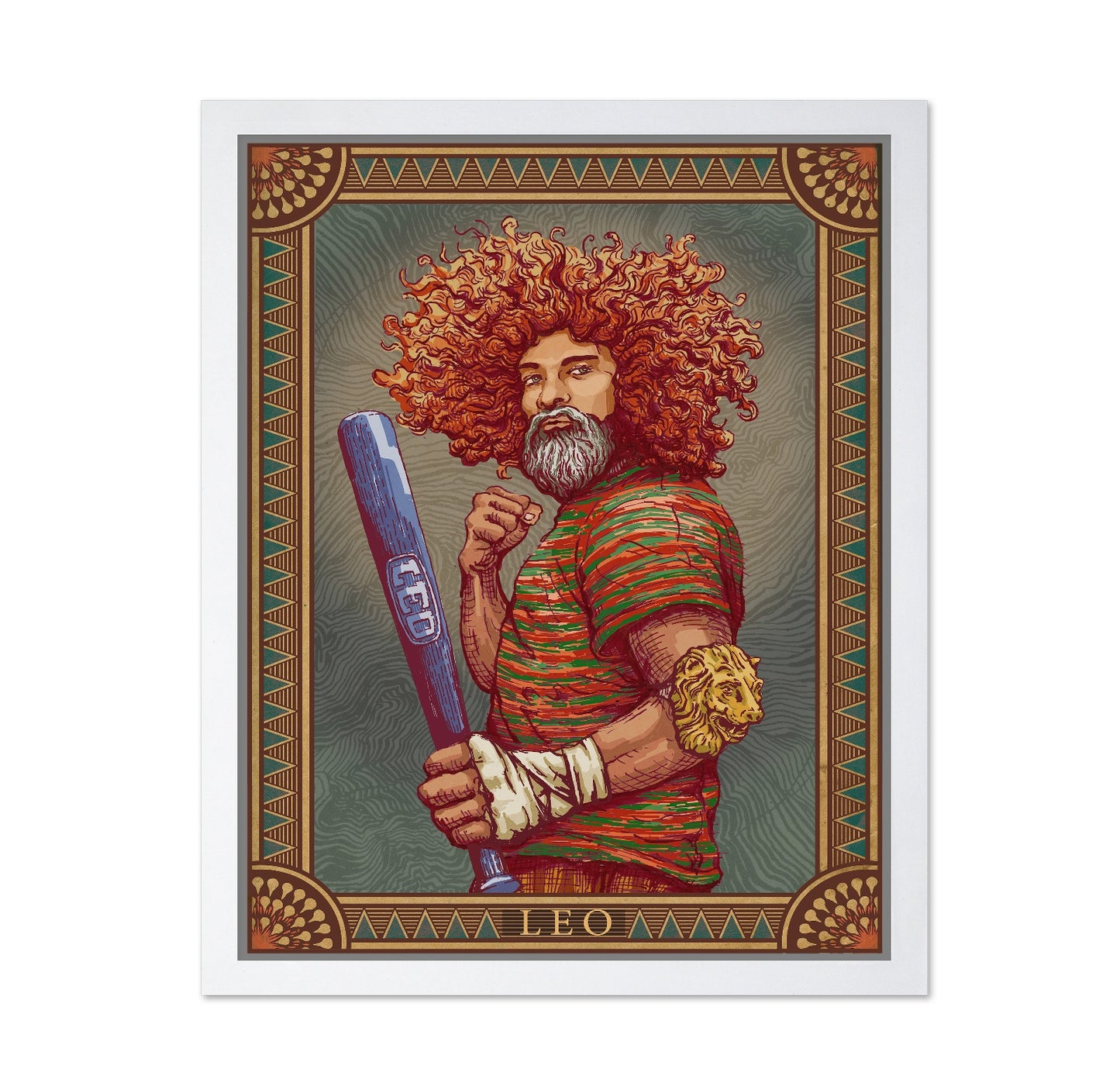 Leo Baseball Man