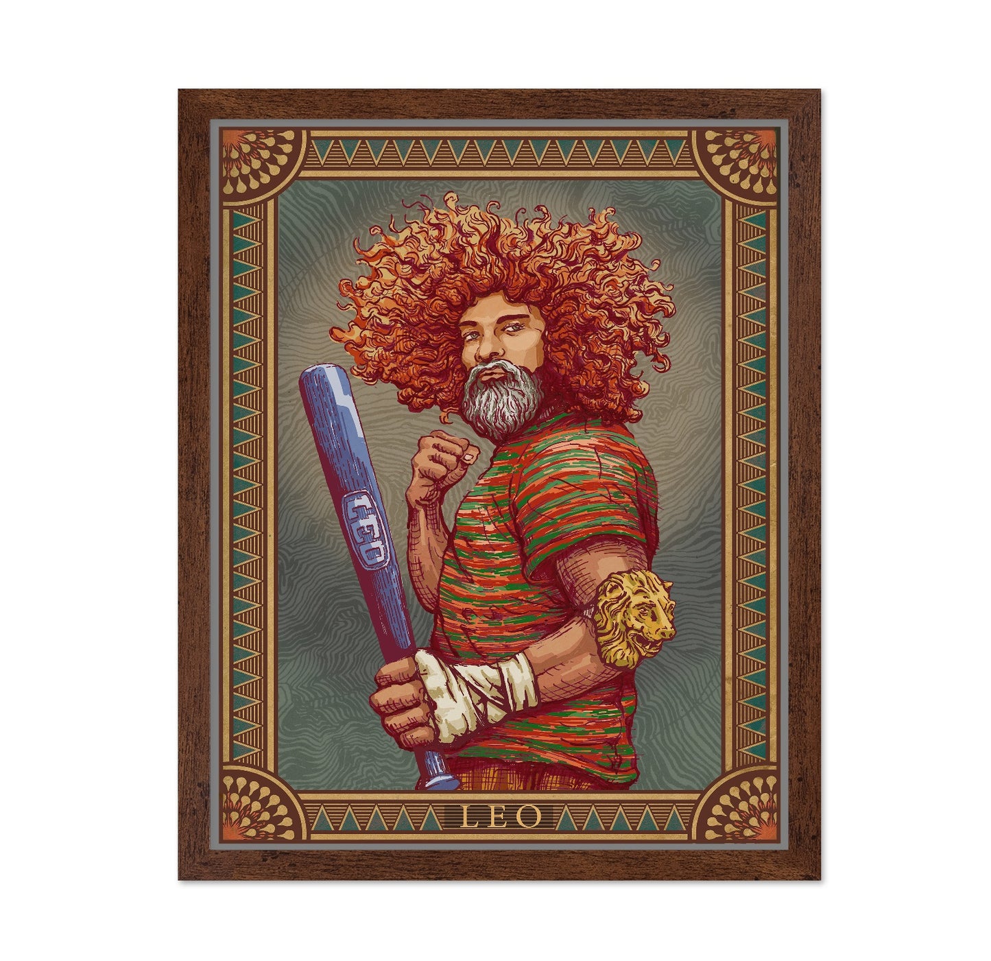 Leo Baseball Man