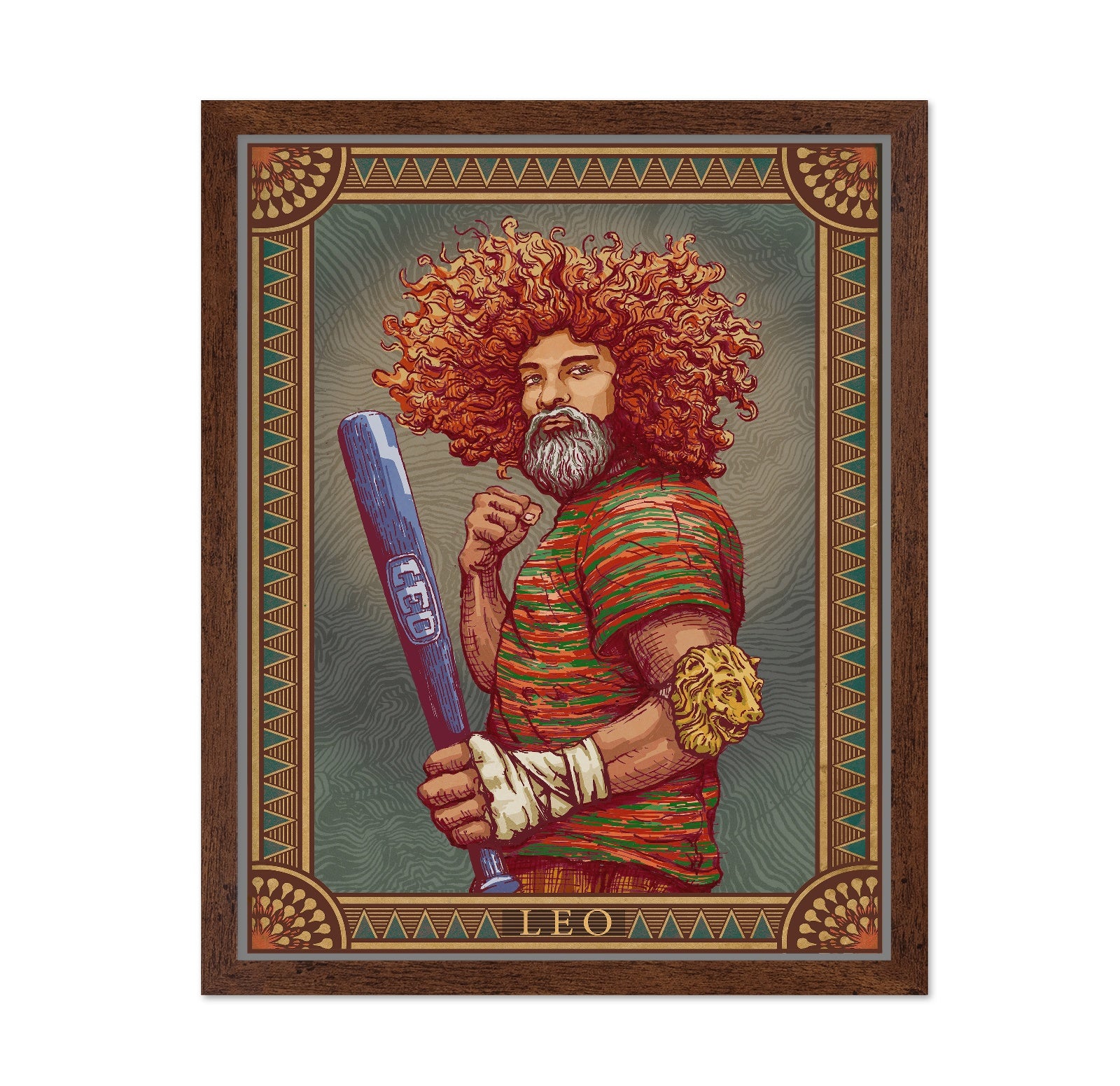 Leo Baseball Man