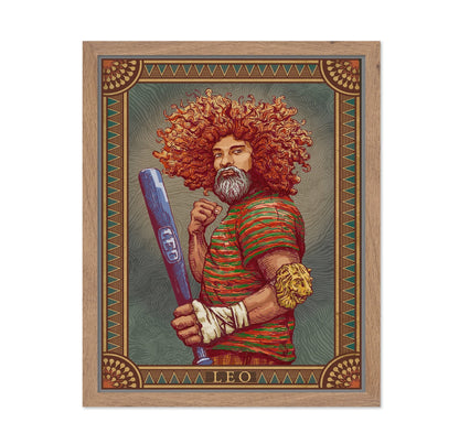 Leo Baseball Man