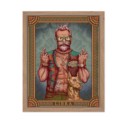 Libra Bearded Man