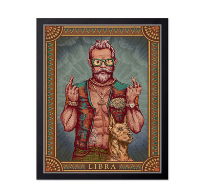 Libra Bearded Man