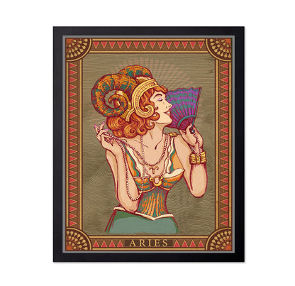 Aries Woman Fan