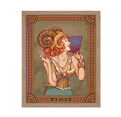Aries Woman Fan