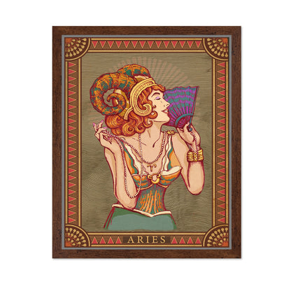 Aries Woman Fan