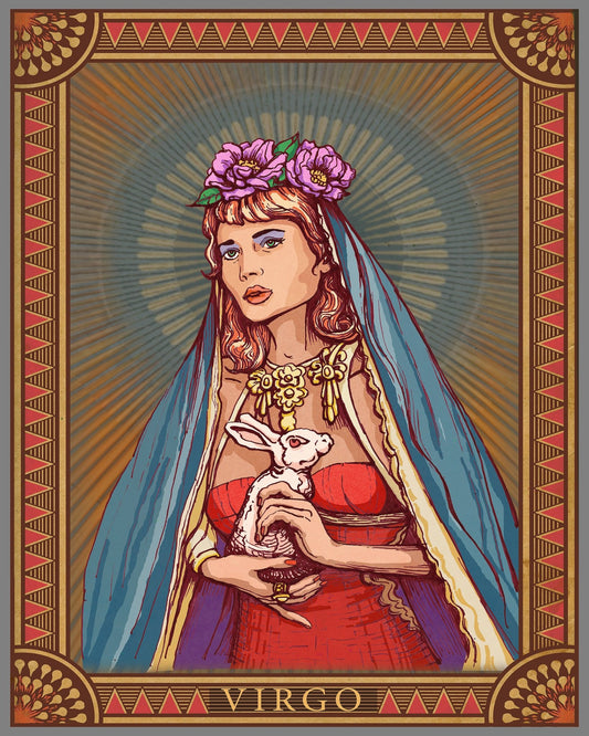 Virgo Woman Rabbit