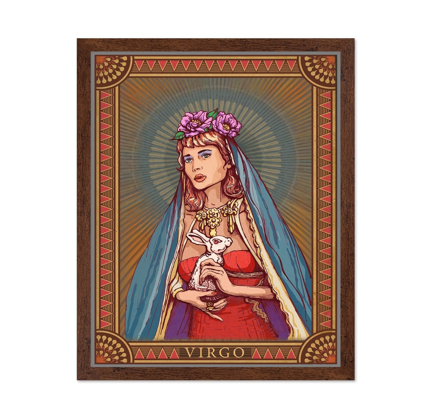 Virgo Woman Rabbit