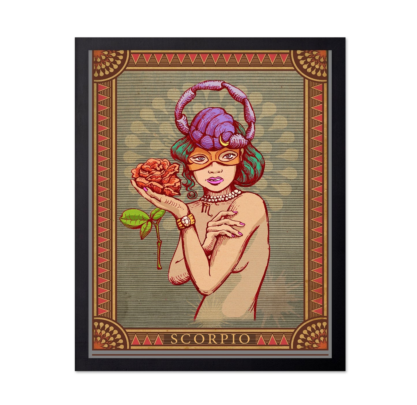 Scorpio Masked Woman