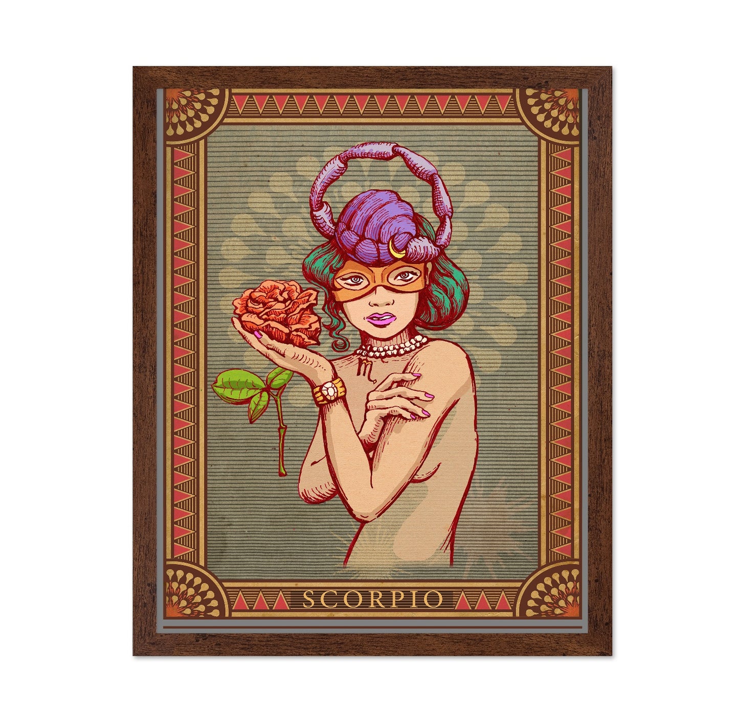 Scorpio Masked Woman