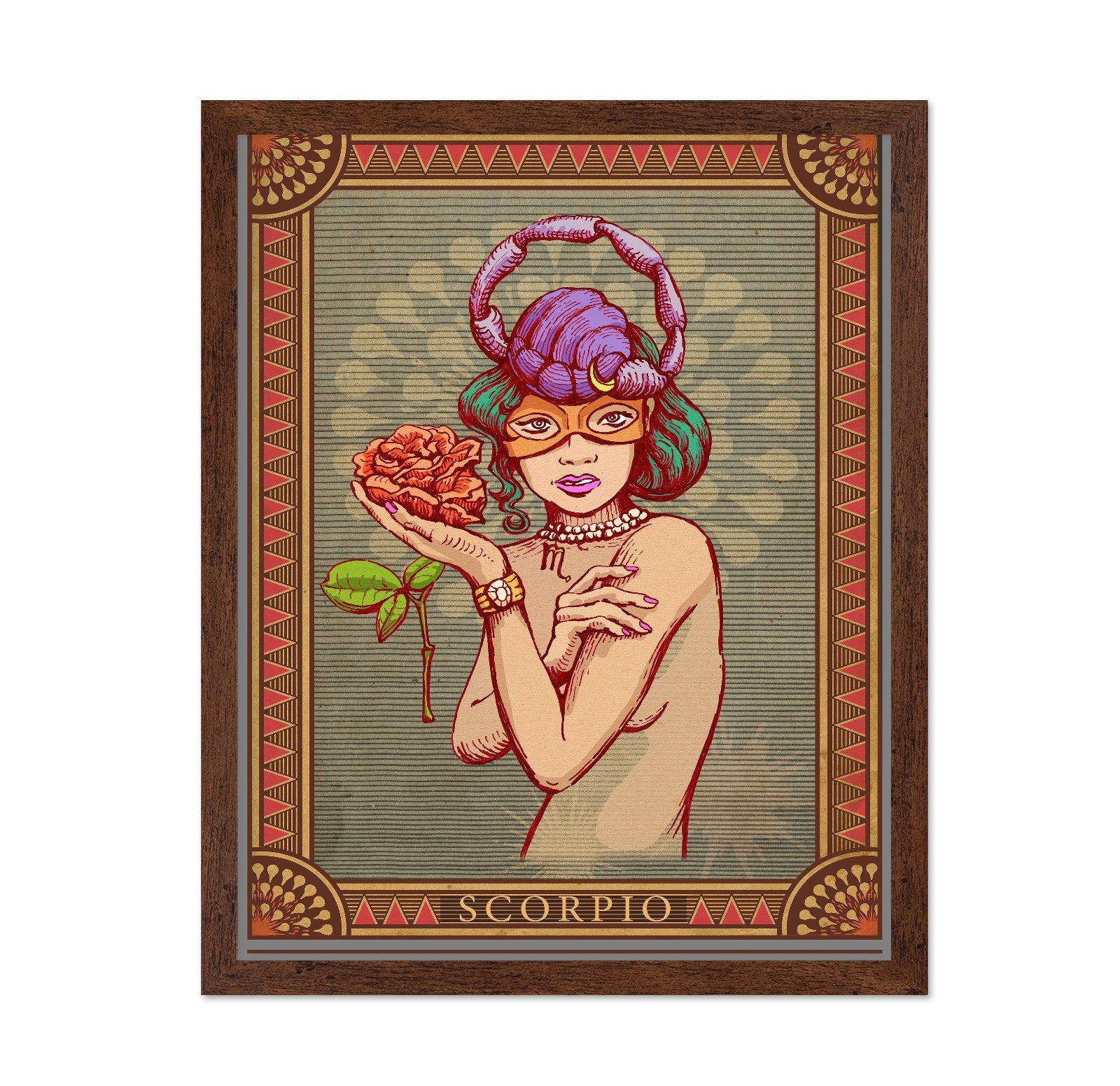 Scorpio Masked Woman