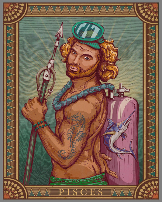 Pisces Diver Man
