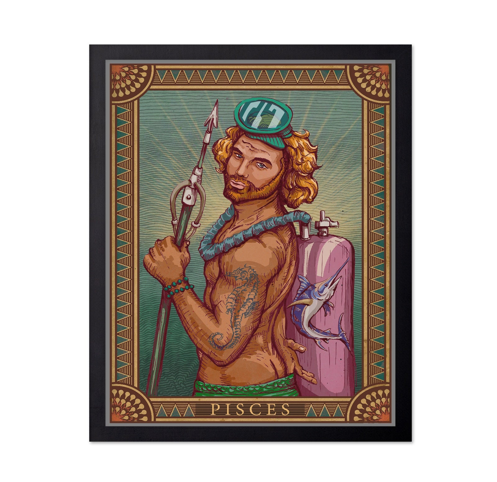 Pisces Diver Man