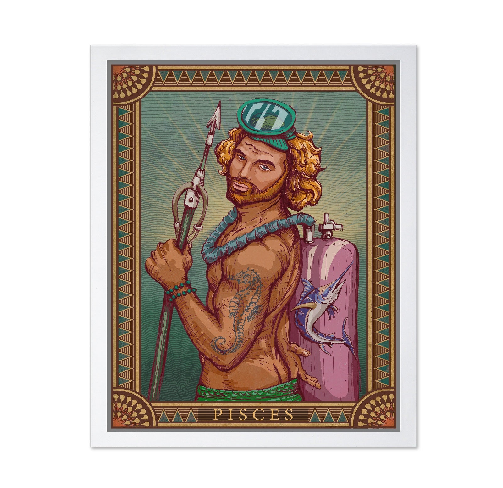 Pisces Diver Man