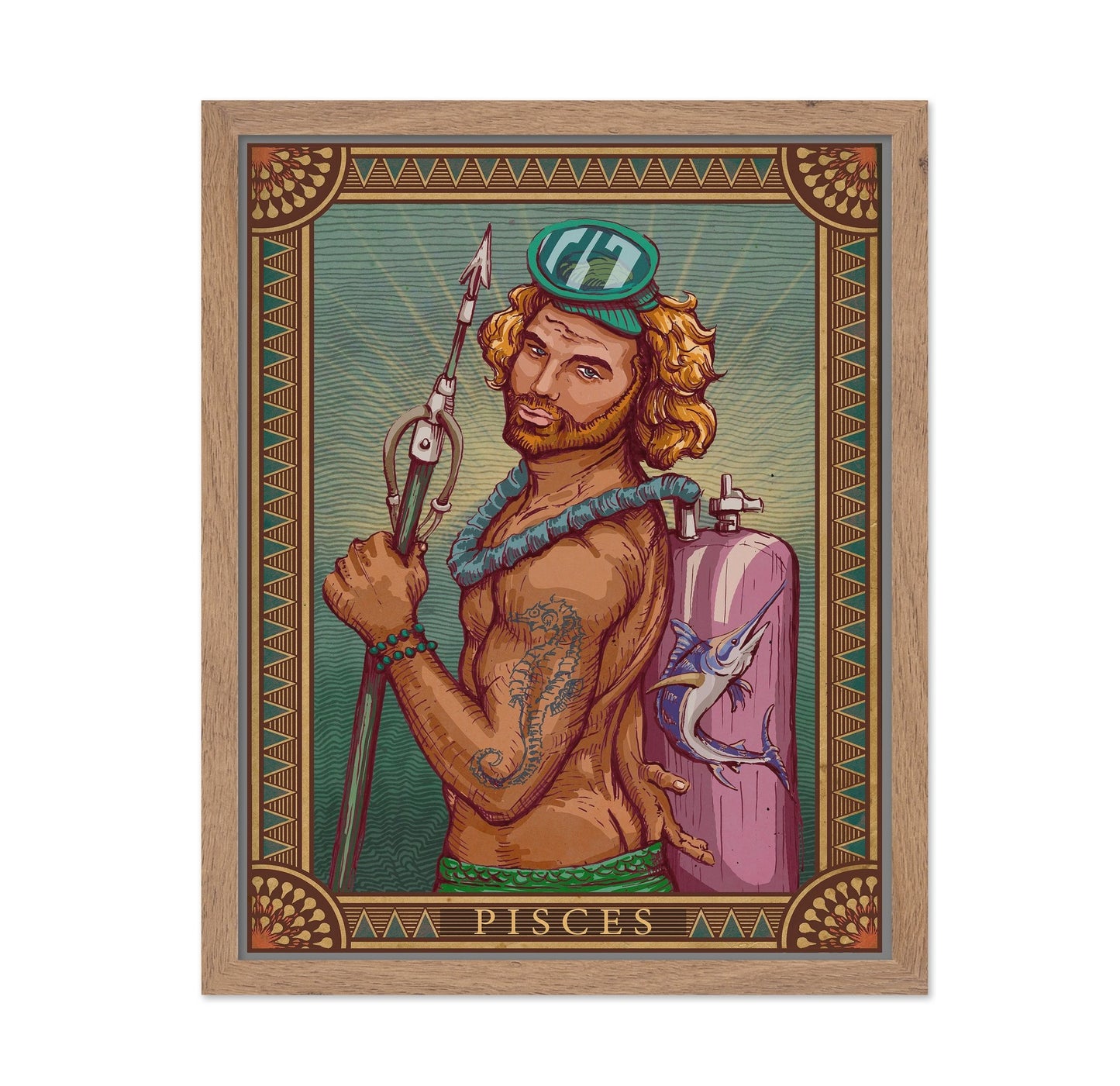 Pisces Diver Man