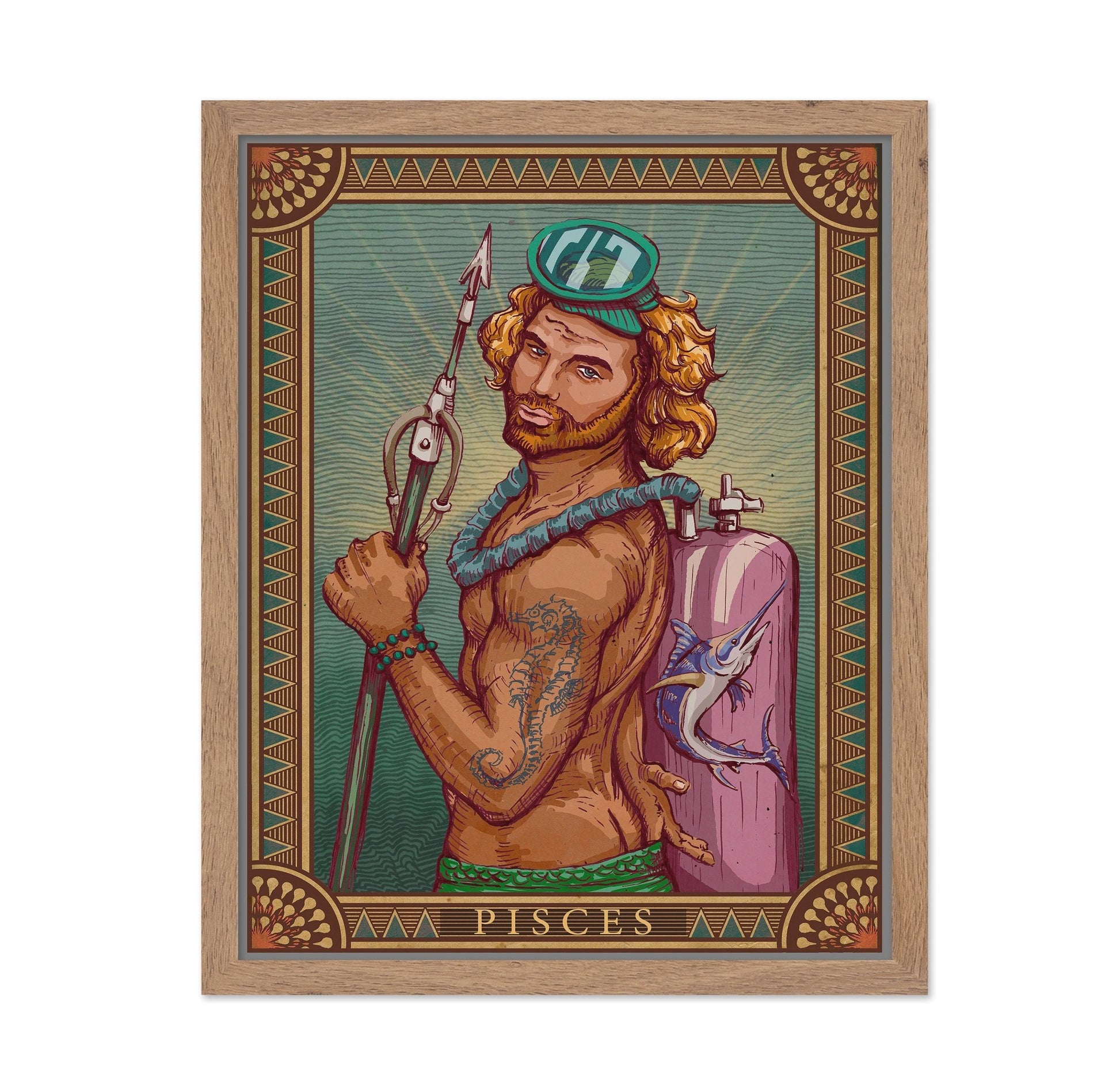 Pisces Diver Man