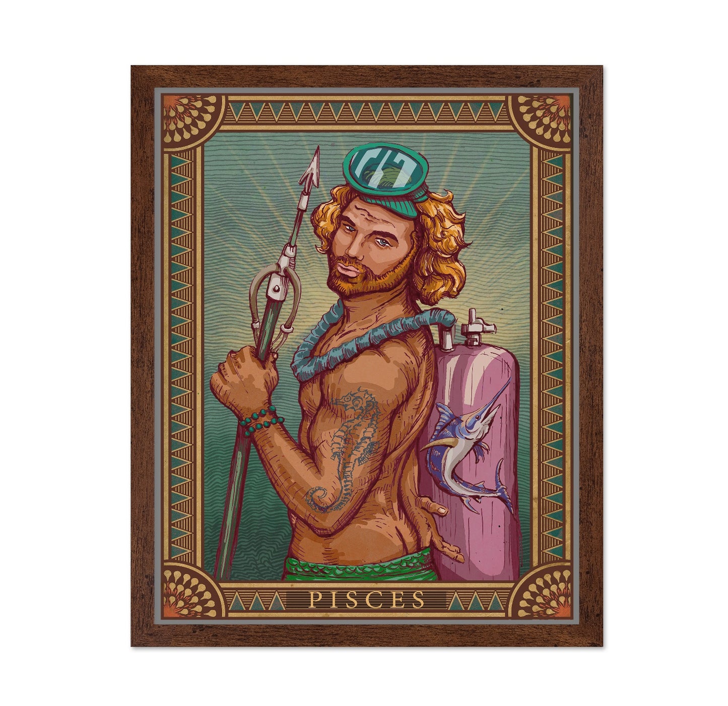 Pisces Diver Man