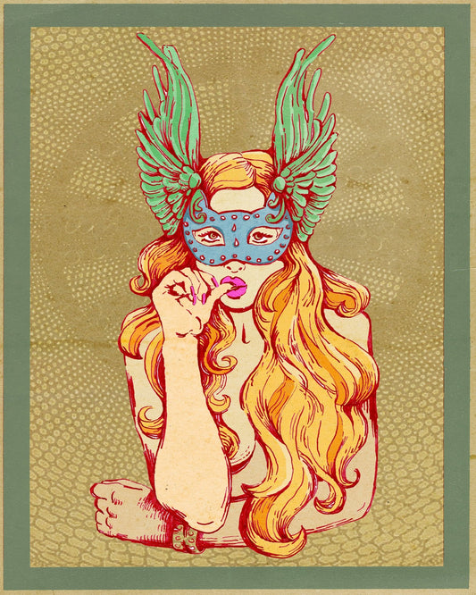 Masked Winged Woman
