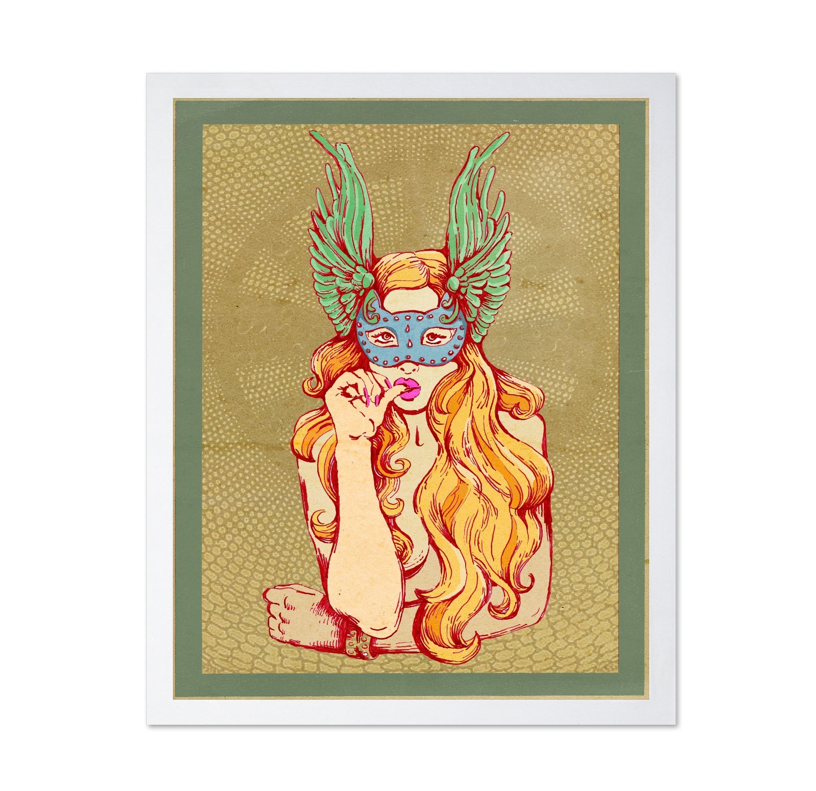 Masked Winged Woman