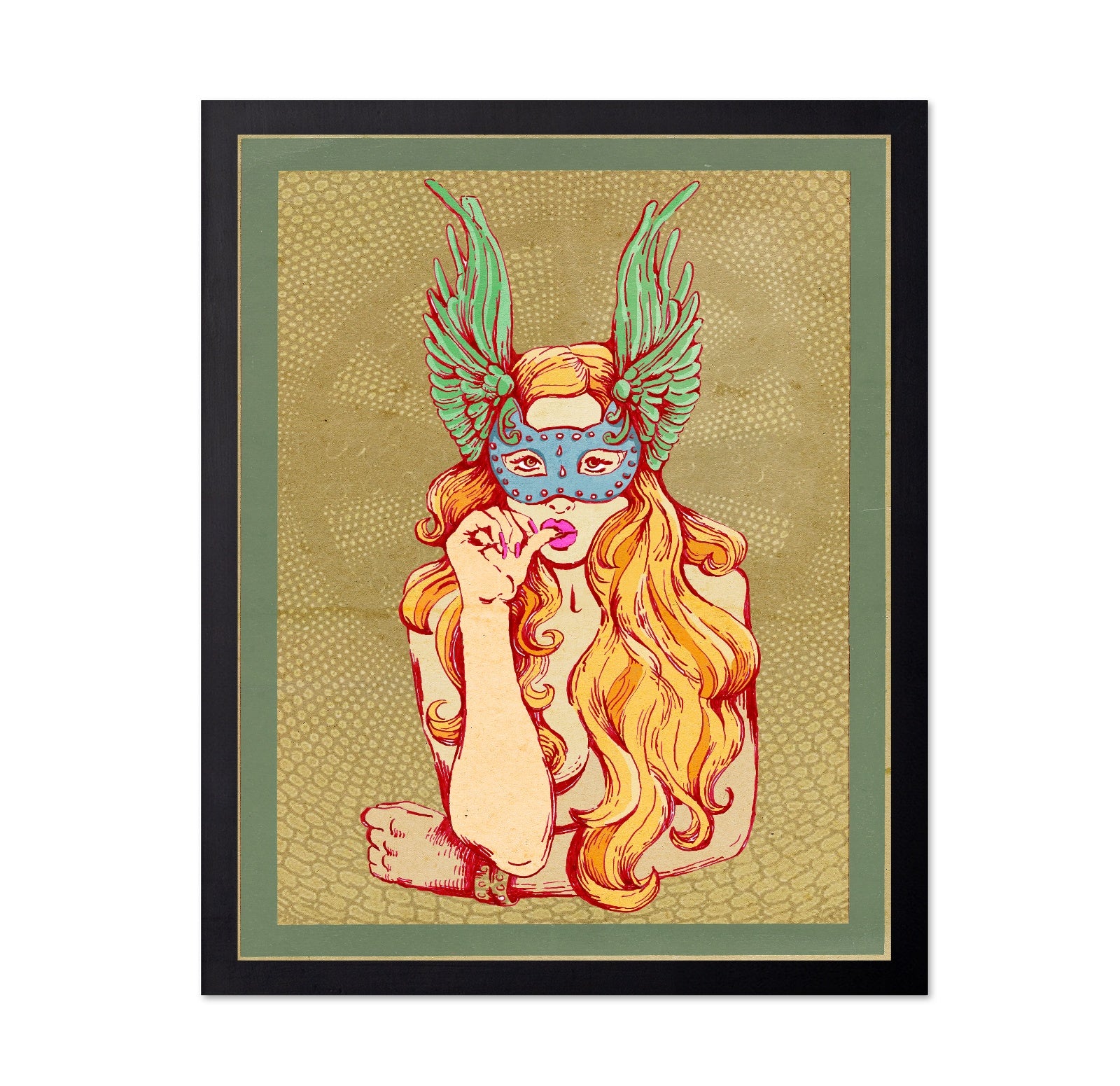 Masked Winged Woman