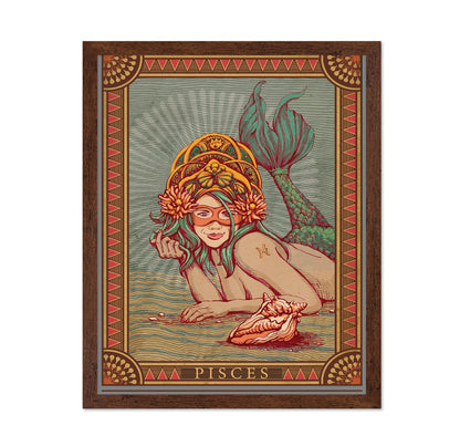Pisces Mermaid Woman