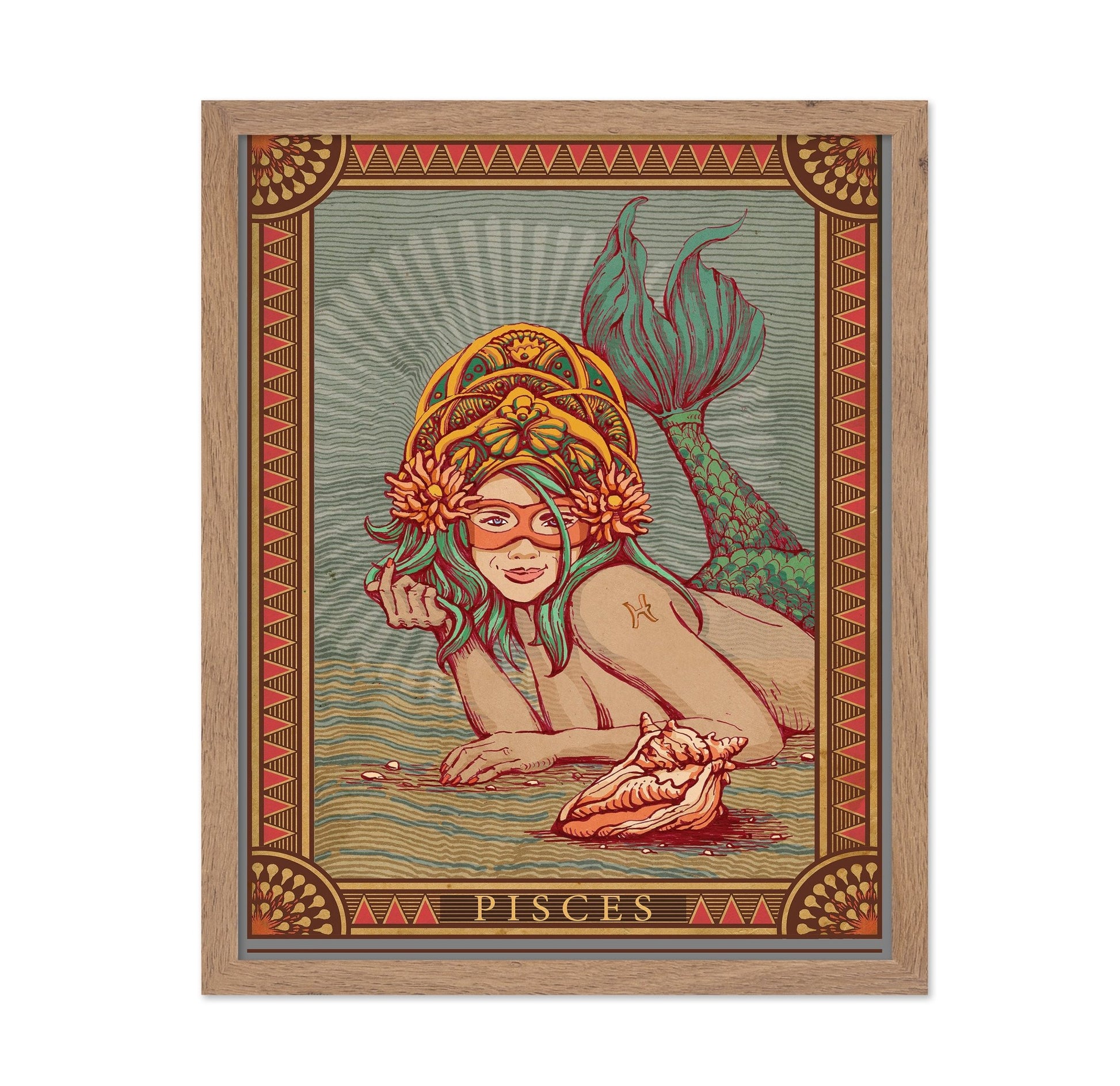 Pisces Mermaid Woman