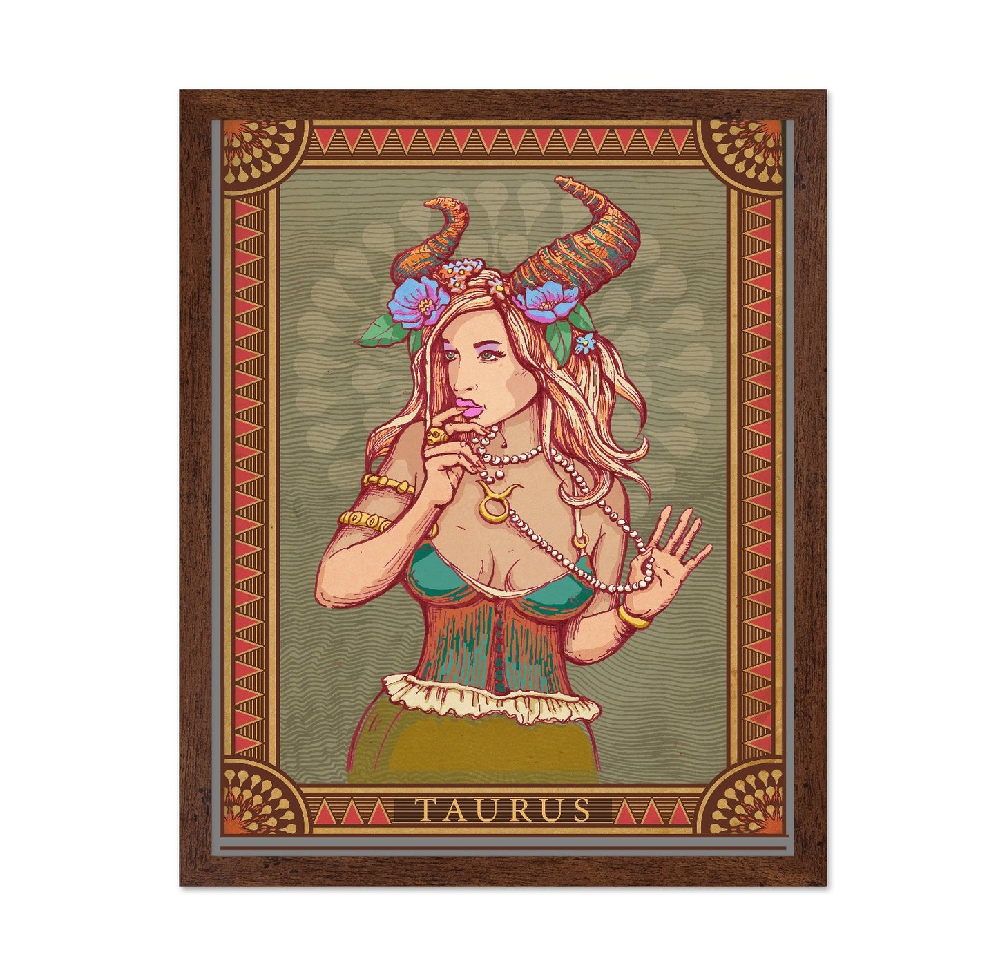 Taurus Horned Woman