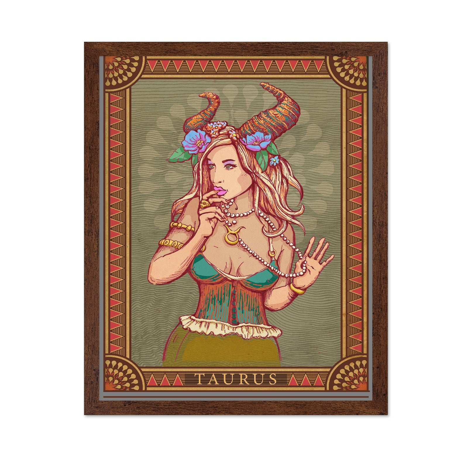 Taurus Horned Woman