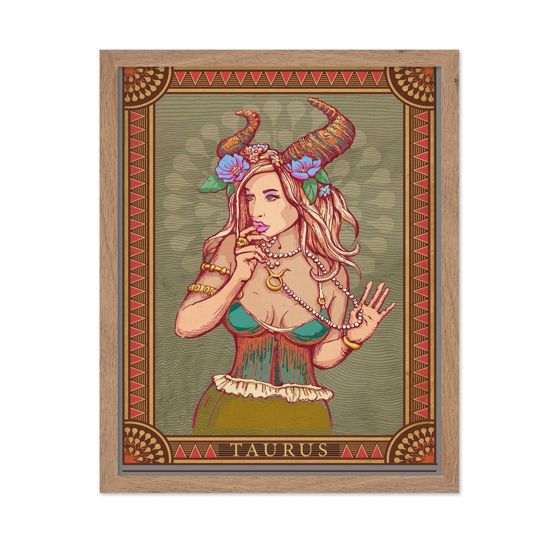 Taurus Horned Woman