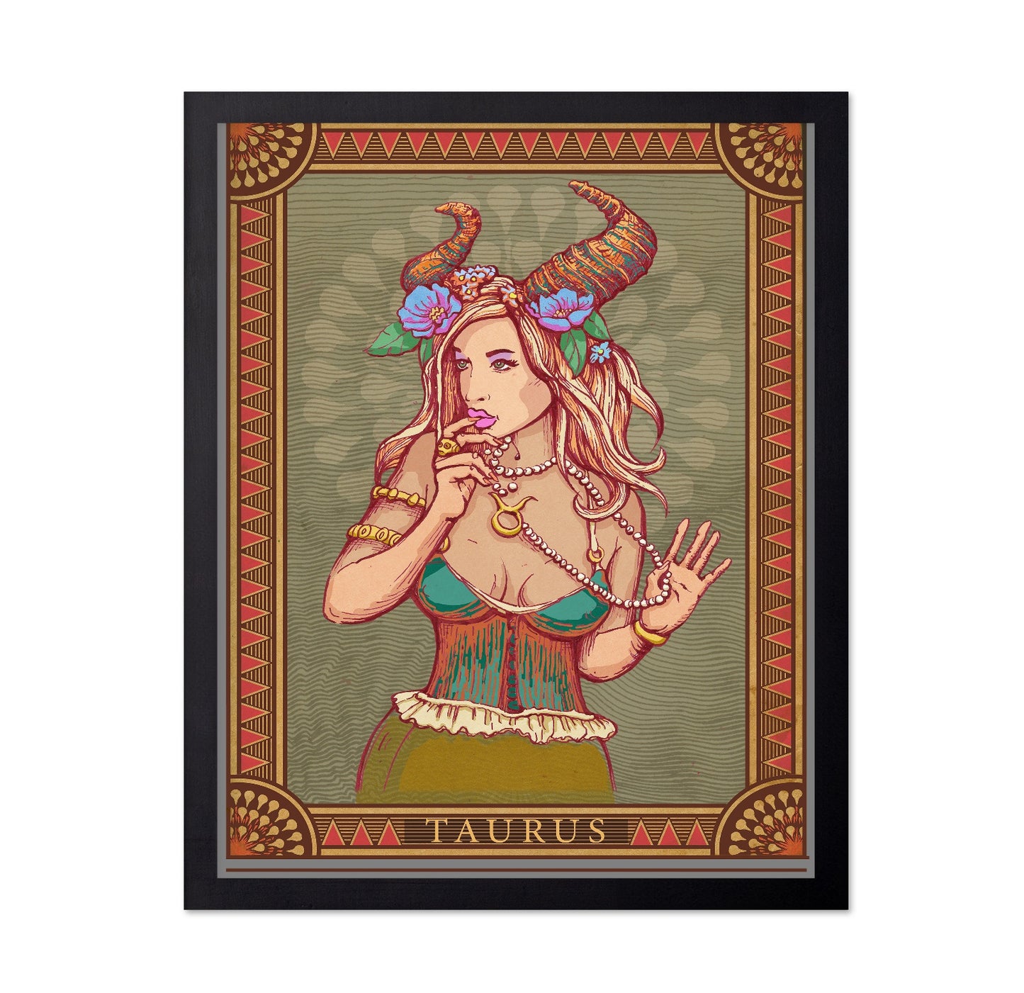 Taurus Horned Woman