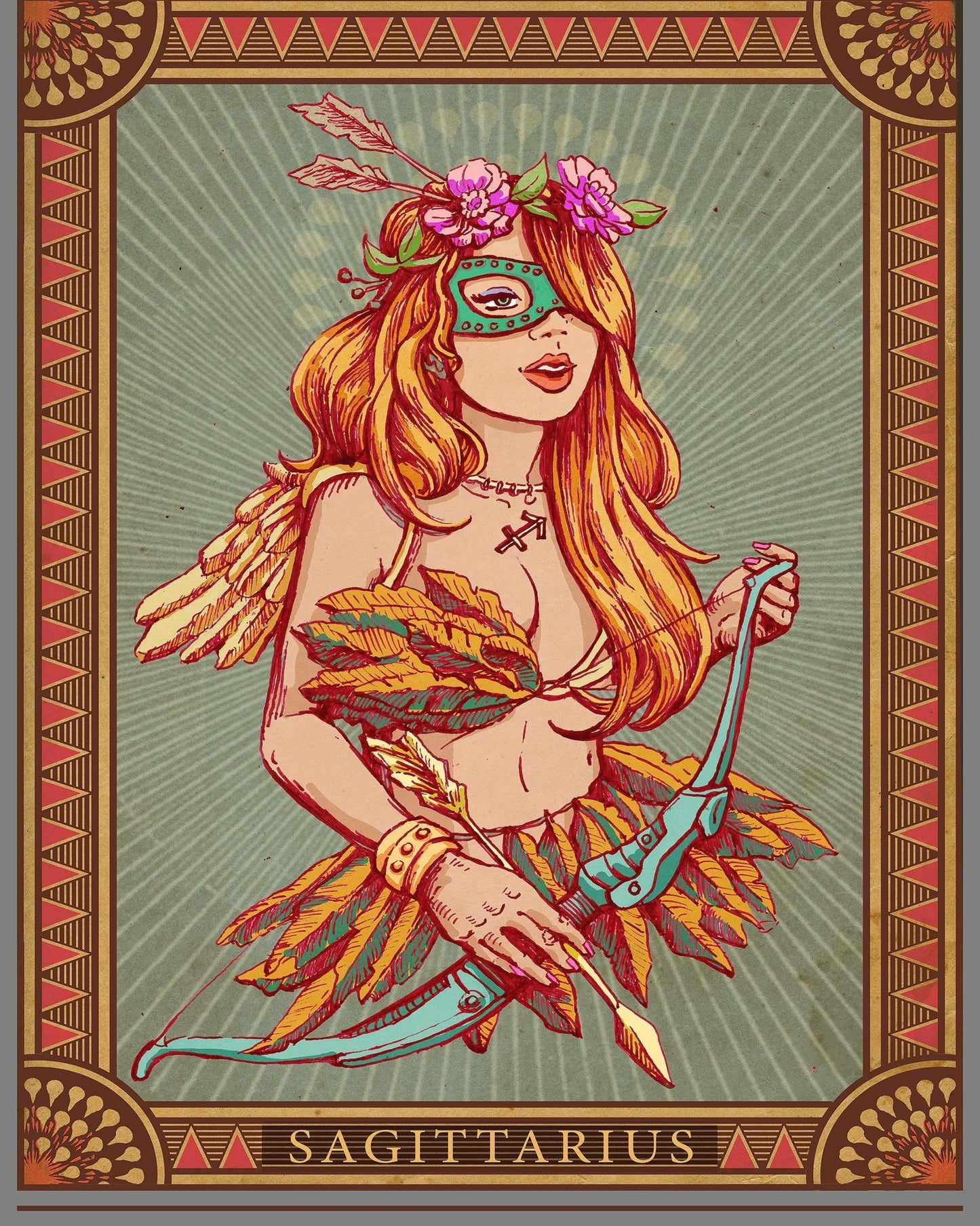 Sagittarius Archer Woman