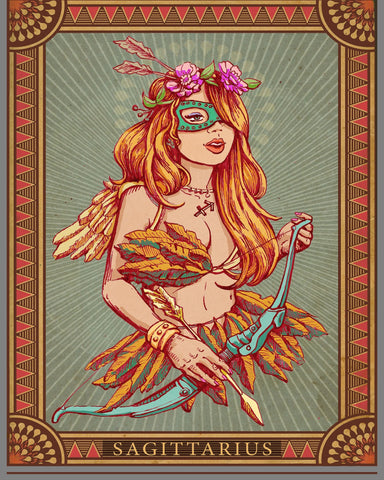 Sagittarius Archer Woman