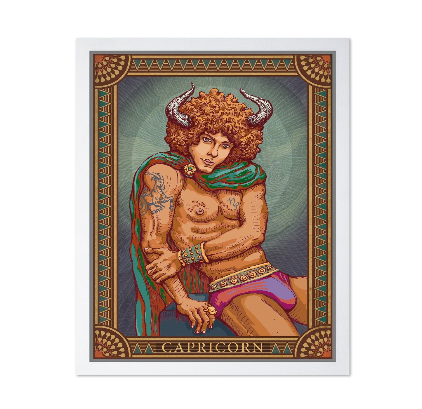 Capricorn Zodiac Figure