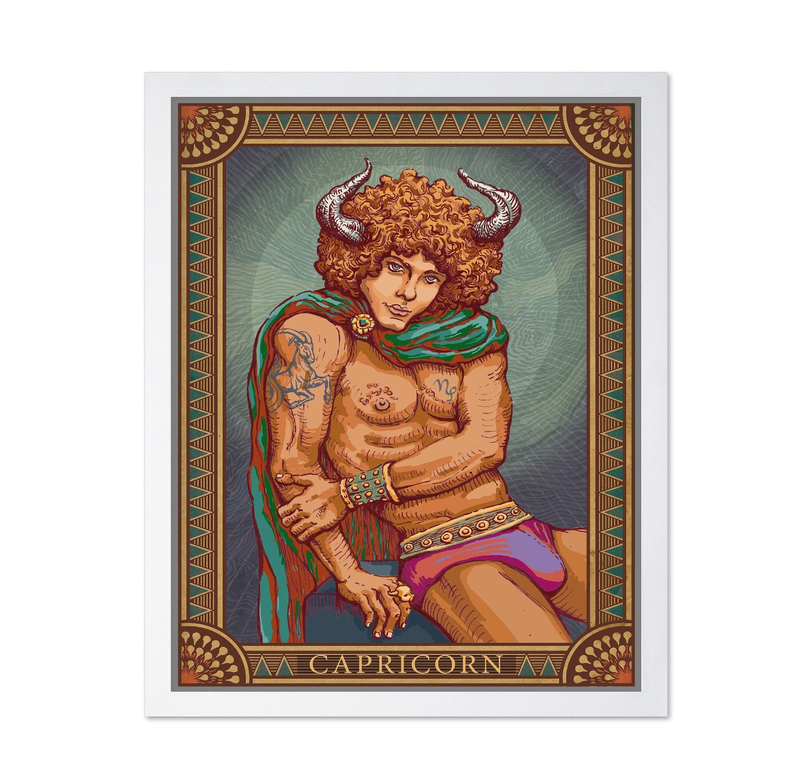 Capricorn Zodiac Figure