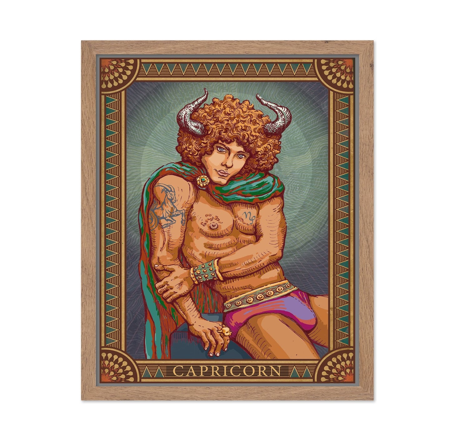 Capricorn Zodiac Figure