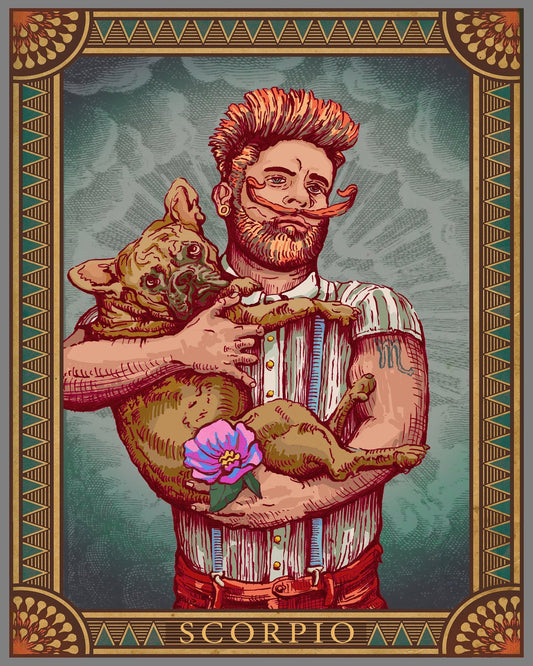 Scorpio Zodiac Man