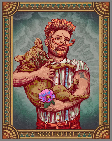Scorpio Zodiac Man