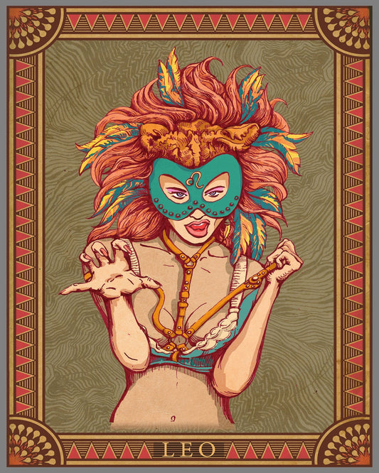 Leo Zodiac Queen