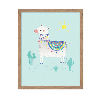 Cute Llama Sunshine