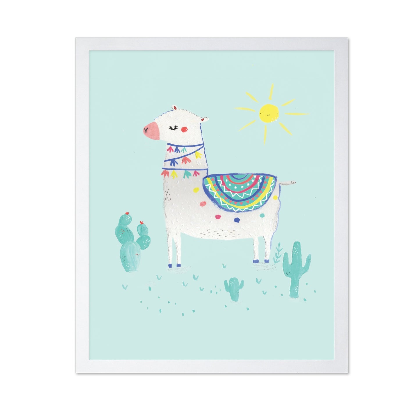 Cute Llama Sunshine